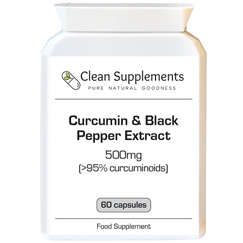 Curcumin & Black Pepper | 95% Curcuminoids