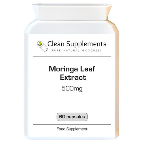 Moringa Leaf Extract | 500mg Capsules | Health & Wellbeing